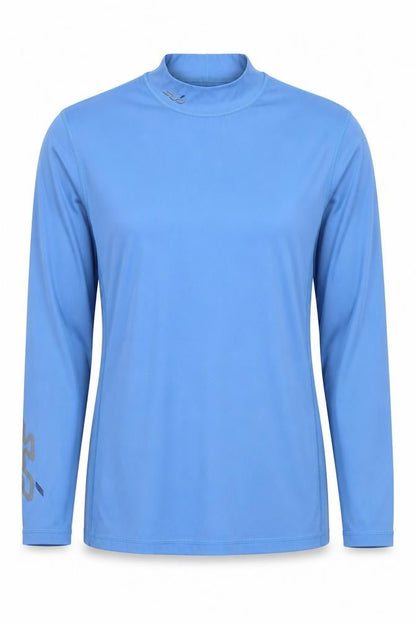 SLJ Women Blue Long Sleeve Performance Top L