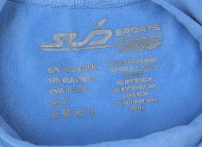 SLJ Women Blue Long Sleeve Performance Top L