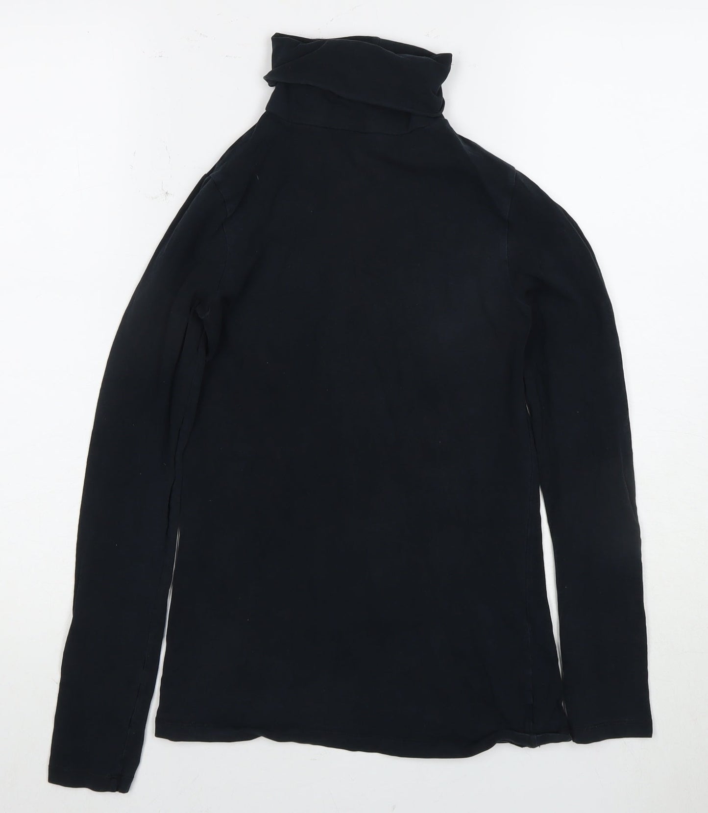 Womens UK Size S Gap Black Jersey T-Shirt