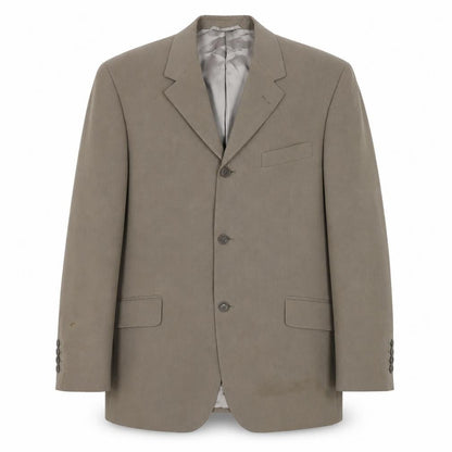 Mens UK Size 40 Remus Uomo Regular Beige Suit Jacket