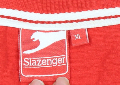 Slazenger Men's Red XL Sleeveless T-Shirt