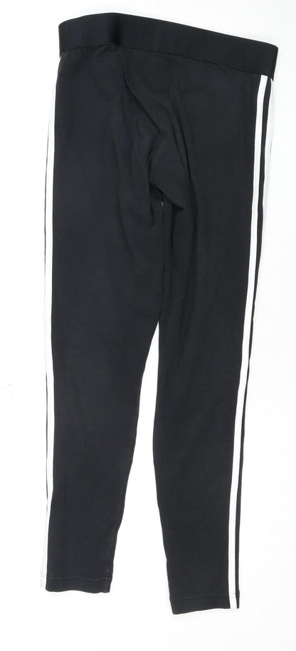 Adidas Unisex Black Track Pants M for Running
