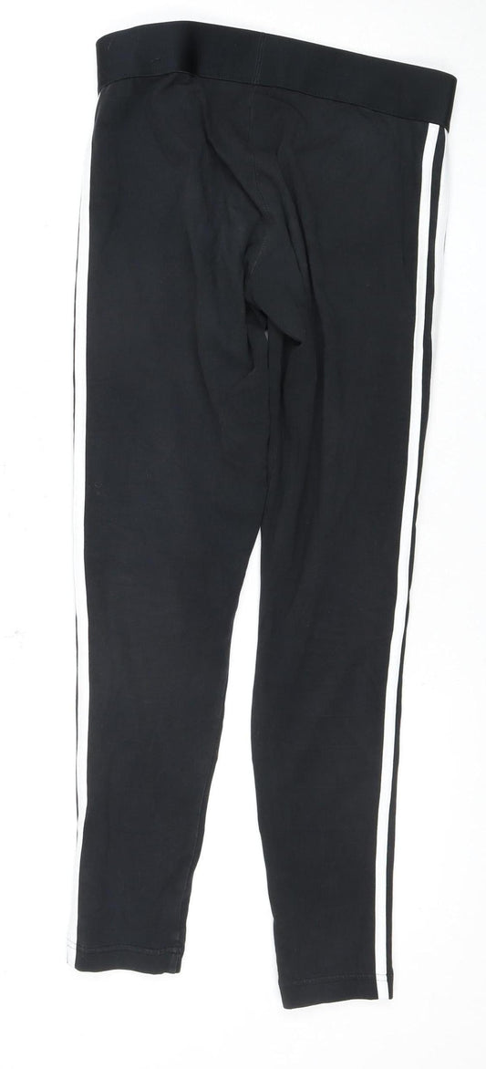 Adidas Unisex Black Track Pants M for Running