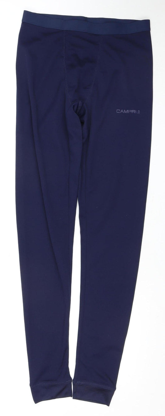 Campri Men's Blue Compression Leggings M