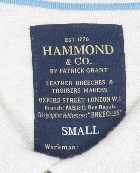 Hammond & Co. Men's Beige Cardigan Small