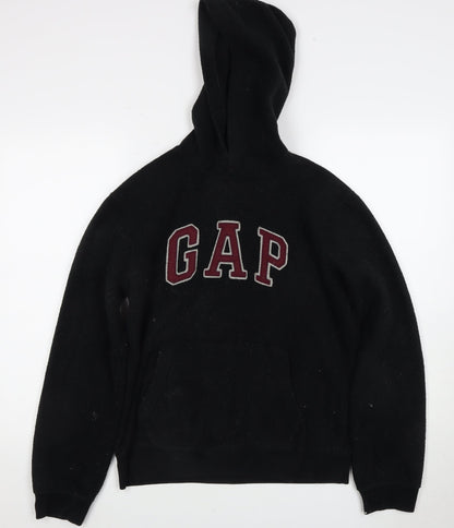 Mens UK Size XS Gap Black Pullover Hoodie