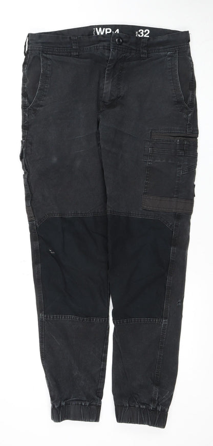 FXD Men's Black Tapered Jeans Size 32 Relaxed Fit