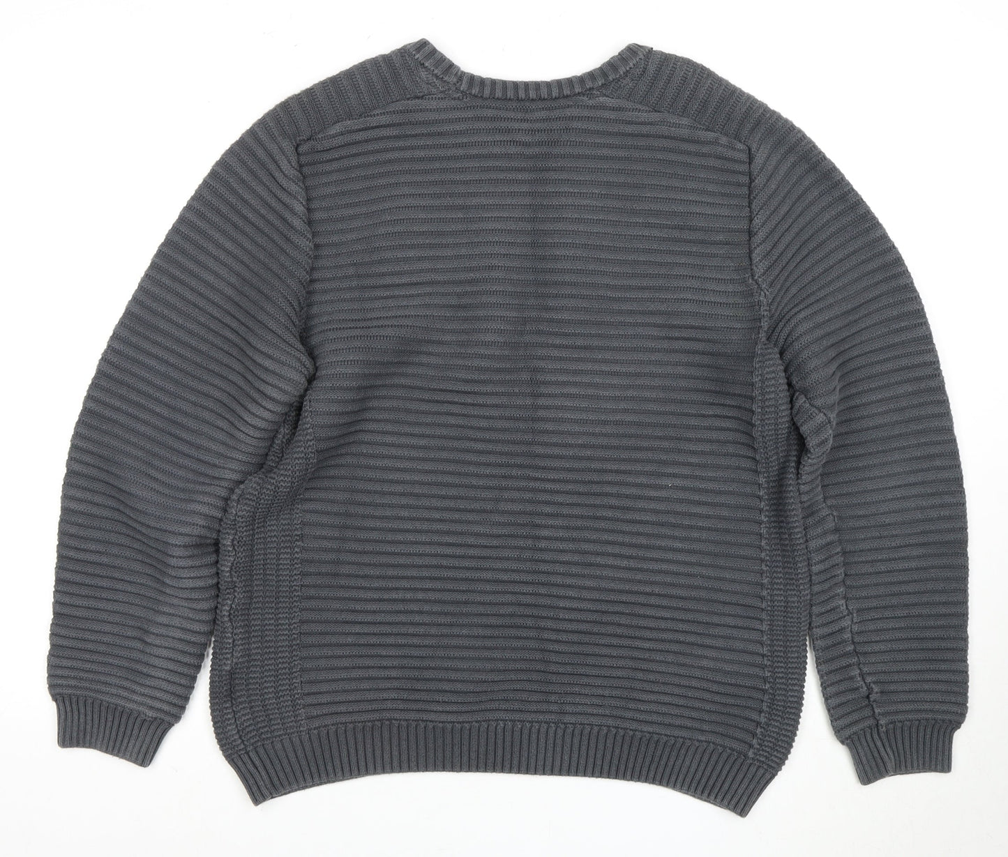 883 Police Men's XL Grey Pullover Jumper