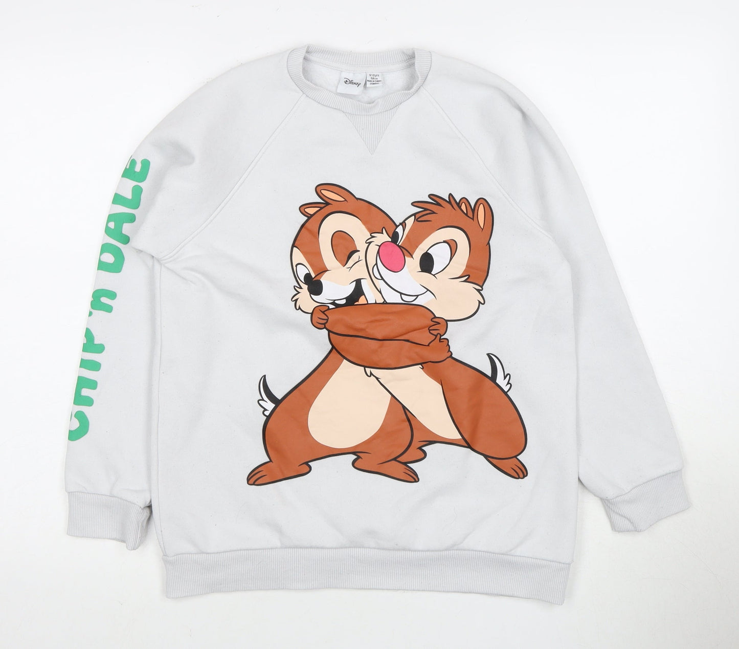 Teens UK Size 12 Disney White  Sweatshirt