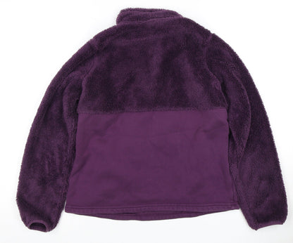 Peter Storm Girls Purple Fleece Pullover Sweater 11-12 Years