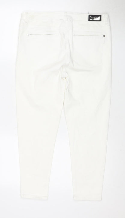 Star by Julien Macdonald Women's White Size 14 Jeans