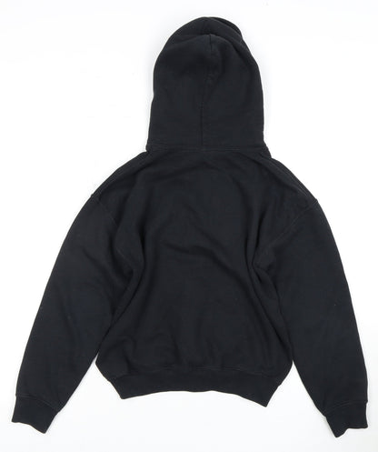 Gildan Boys Black M Pullover Hoodie with Logo