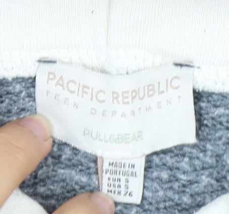 Pacific Republic Boys Grey Pullover Hoodie Size S