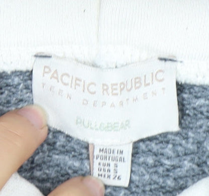 Pacific Republic Boys Grey Pullover Hoodie Size S