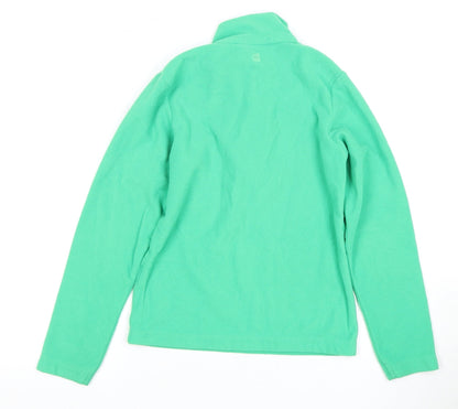 Mountain Warehouse Boys' Green Fleece Sweatshirt XS