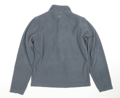 Mountain Warehouse Boys Grey Fleece 1/4 Zip Sweatshirt 9-10 Years