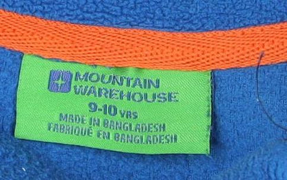 Mountain Warehouse Boys Blue Fleece Jacket, 9-10 Years
