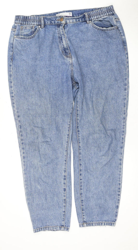 Next Women's Blue Straight Jeans Size 18L