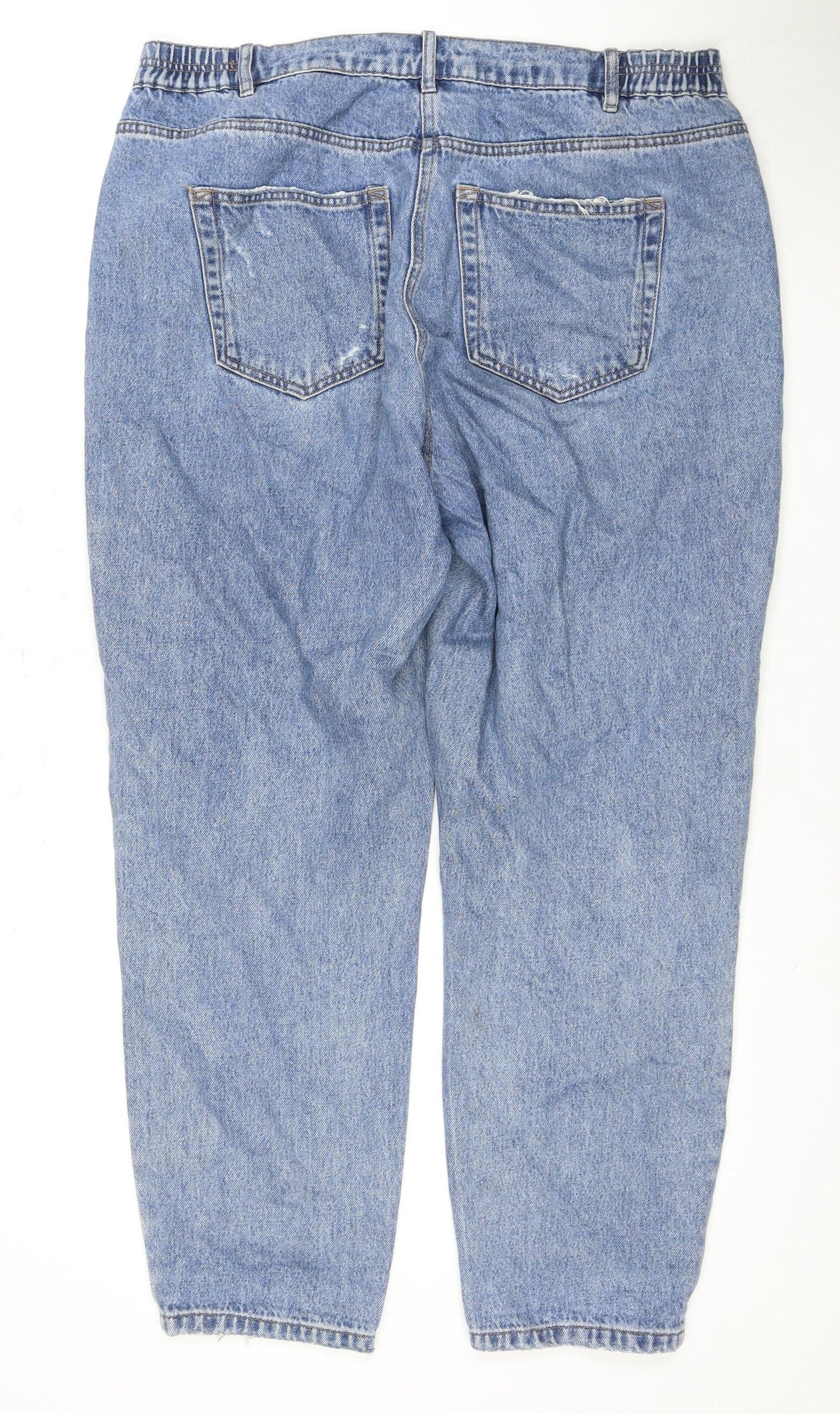 Next Women's Blue Straight Jeans Size 18L