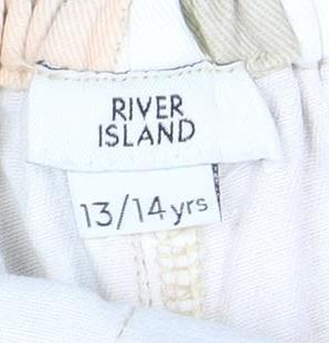 River Island Girls Camouflage Cargo Skirt 13-14 Years