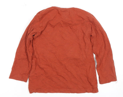 Next Boys Orange Long Sleeve T-Shirt - Animals, 2-3 Years