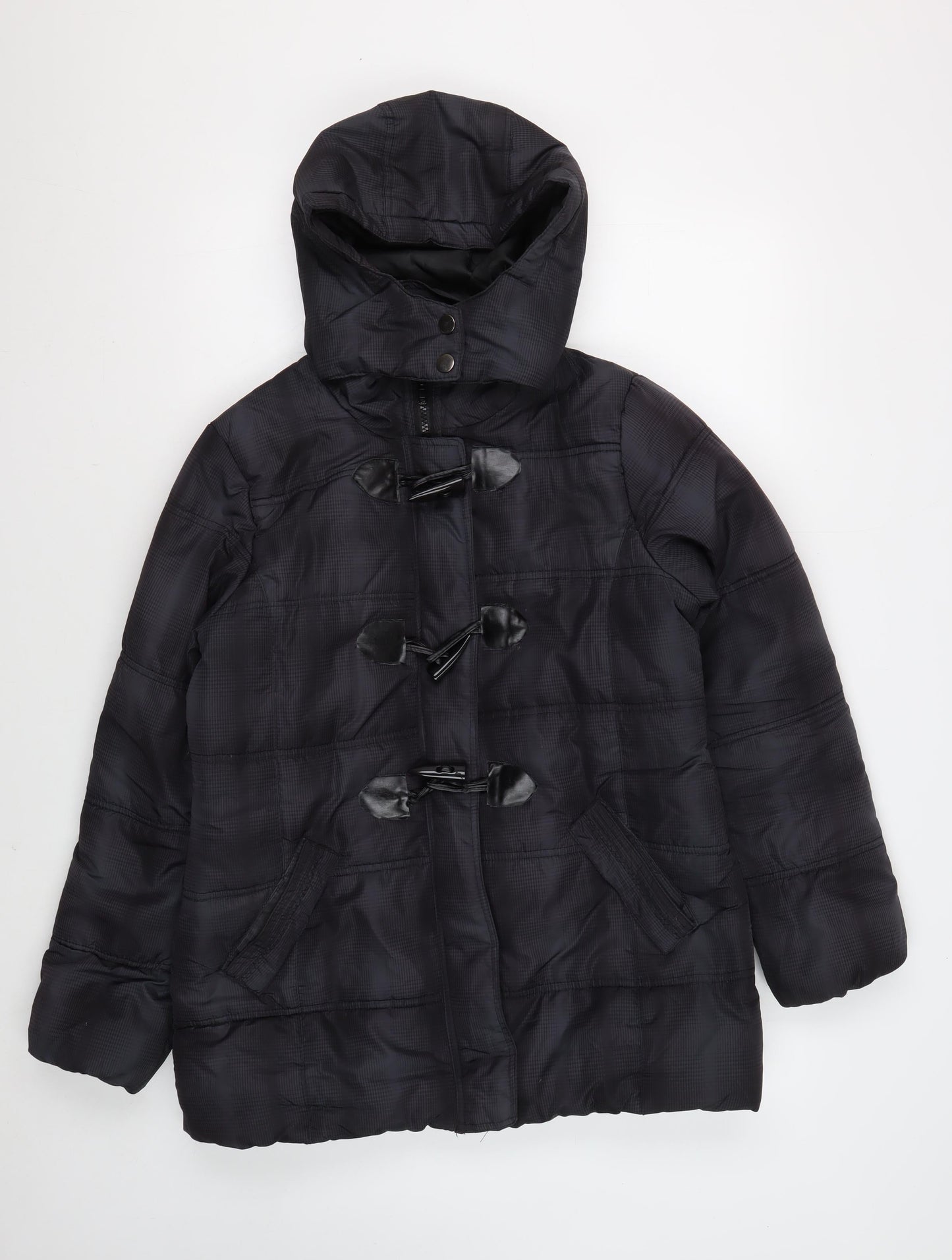 Womens UK Size L Brave Soul Black Puffer Jacket
