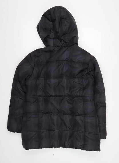 Womens UK Size L Brave Soul Black Puffer Jacket