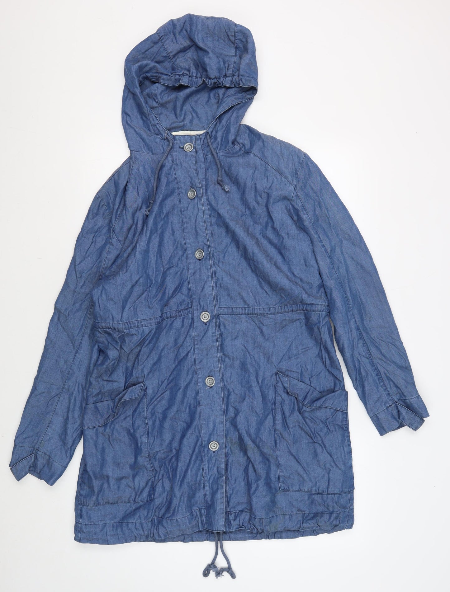Jane Komodo London Blue Women's Parka Jacket Size 4