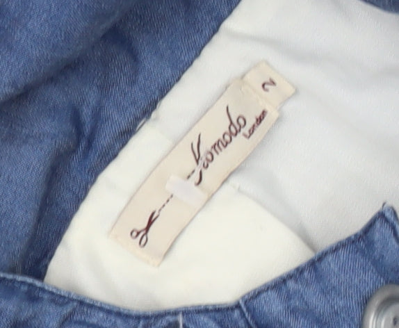 Jane Komodo London Blue Women's Parka Jacket Size 4