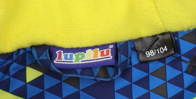 Lupilu Boys Blue Geometric Puffer Jacket 5-6 Years