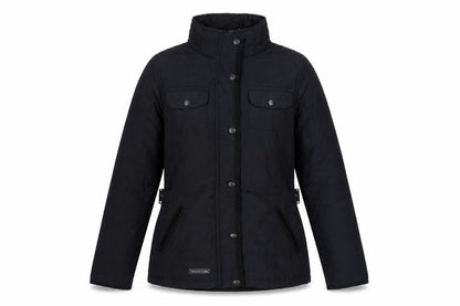 Womens UK Size XS Trespass Black Quilted Coat