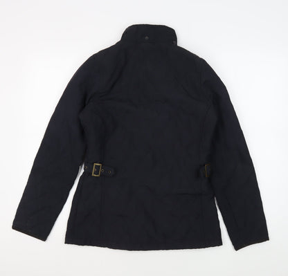 Womens UK Size XS Trespass Black Quilted Coat
