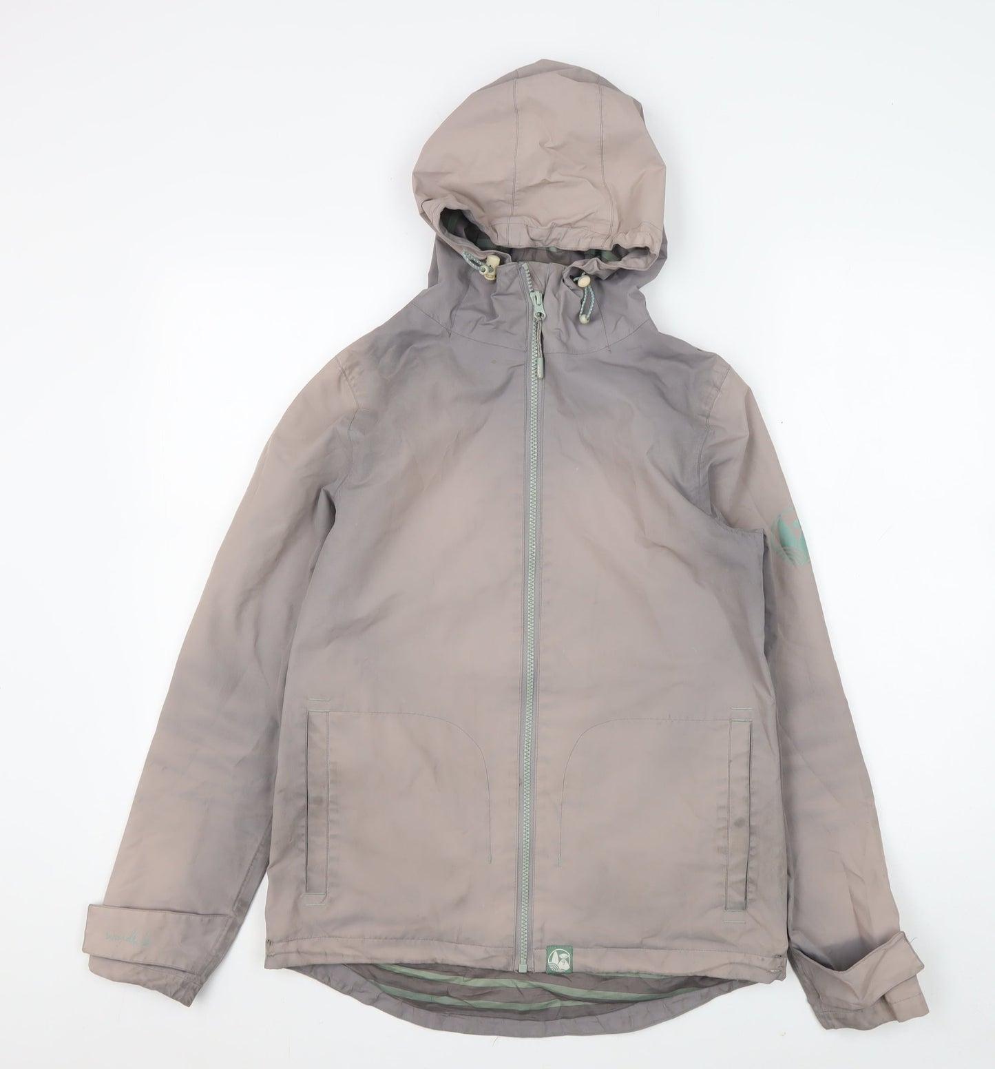 Womens UK Size 8 Weird Fish Grey Basic Jacket