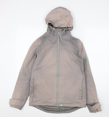 Womens UK Size 8 Weird Fish Grey Basic Jacket