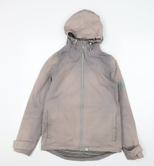 Womens UK Size 8 Weird Fish Grey Basic Jacket