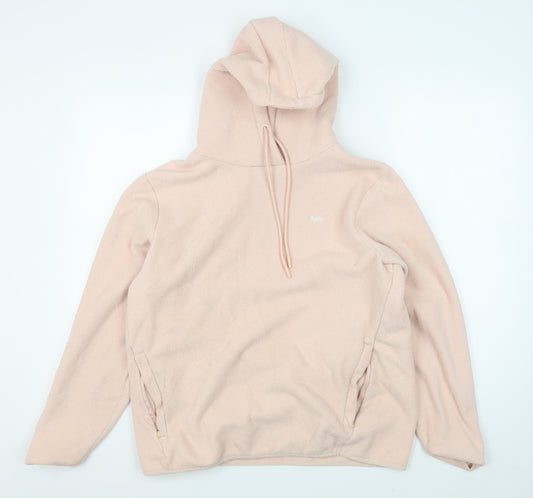 Womens UK Size M MP Pink Pullover Hoodie