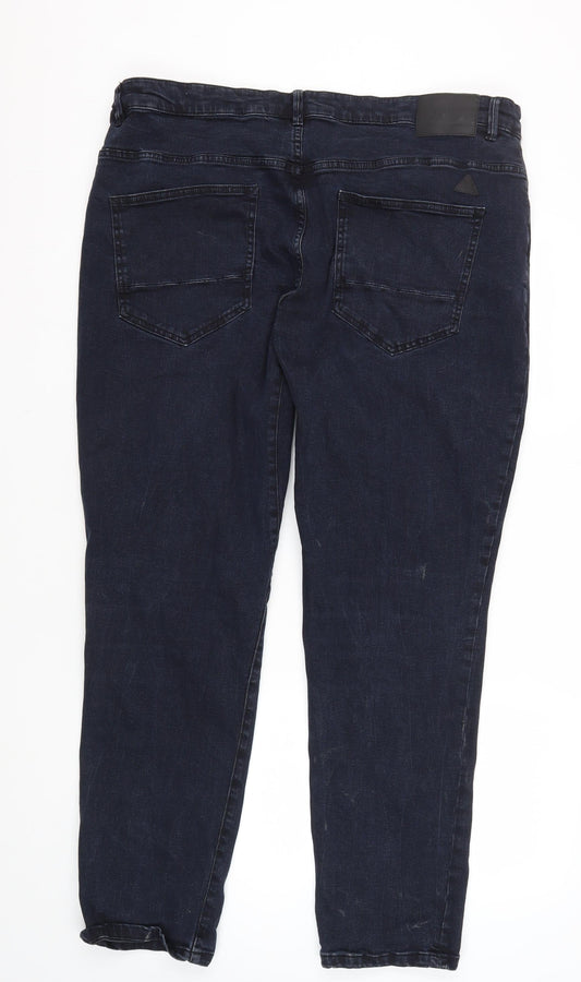 ADAPT Men's Blue Slim Fit Jeans, Size XL, Eco-Performance