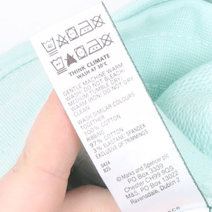 Marks and Spencer Green Sweat Shorts, 2XL, Unisex Adults