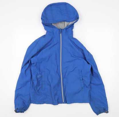 Zara Boys Blue Hooded Jacket 13-14 Years