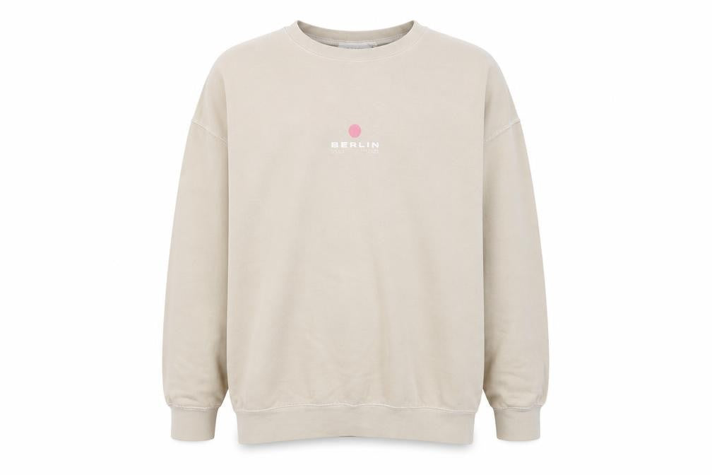 Mens UK Size S Topman Beige Pullover Sweatshirt