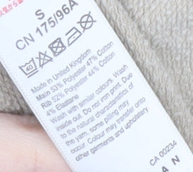 Topman Beige Men's Pullover Sweatshirt S