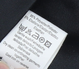 Womens UK Size XS VERO MODA  Dress Pants Black Trousers