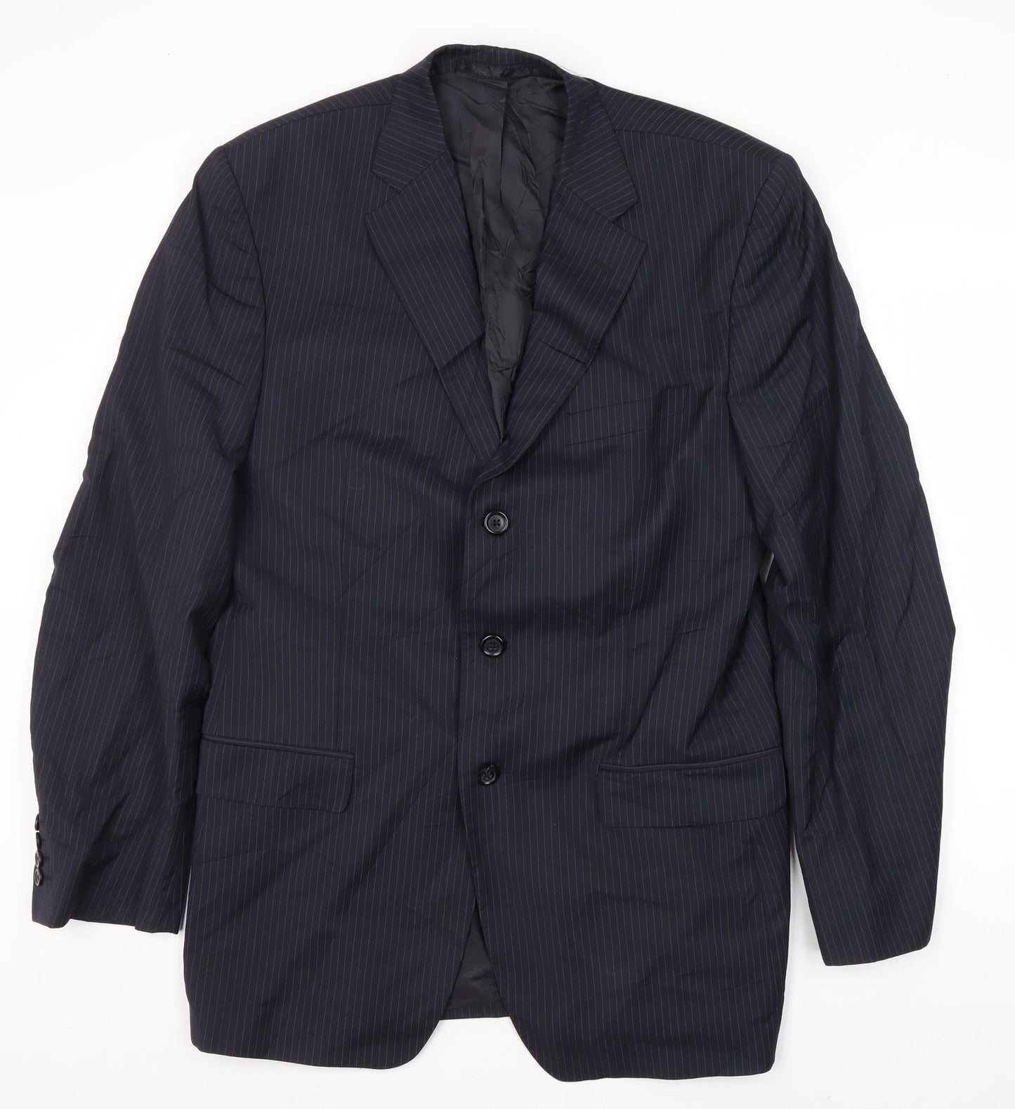 Mens UK Size 42 Jaeger Regular Blue Suit Jacket