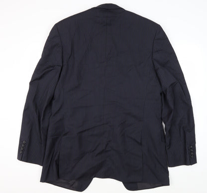 Mens UK Size 42 Jaeger Regular Blue Suit Jacket