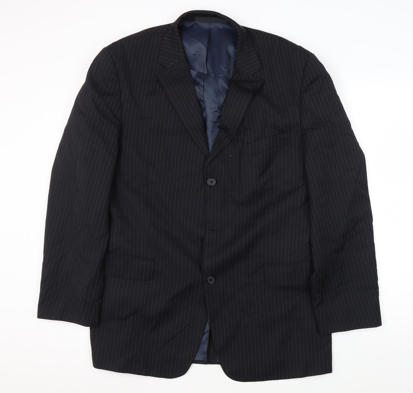 Mens UK Size 42 Marks and Spencer Regular Black Suit Jacket