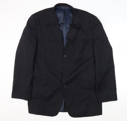 Mens UK Size 42 Marks and Spencer Regular Black Suit Jacket