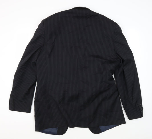 Mens UK Size 42 Marks and Spencer Regular Black Suit Jacket
