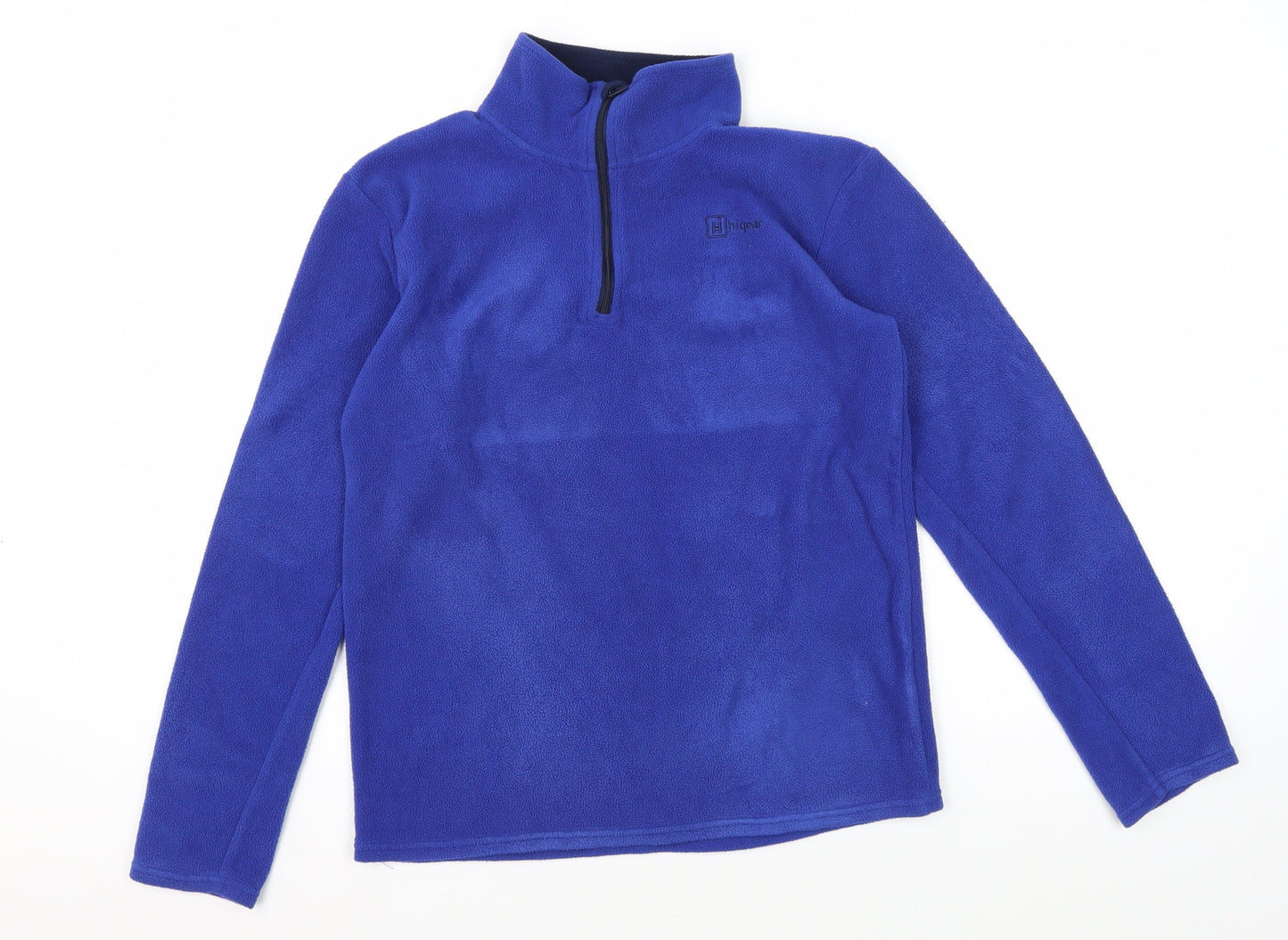 Higear Boys Blue Fleece 1/2 Zip Sweatshirt Size 6