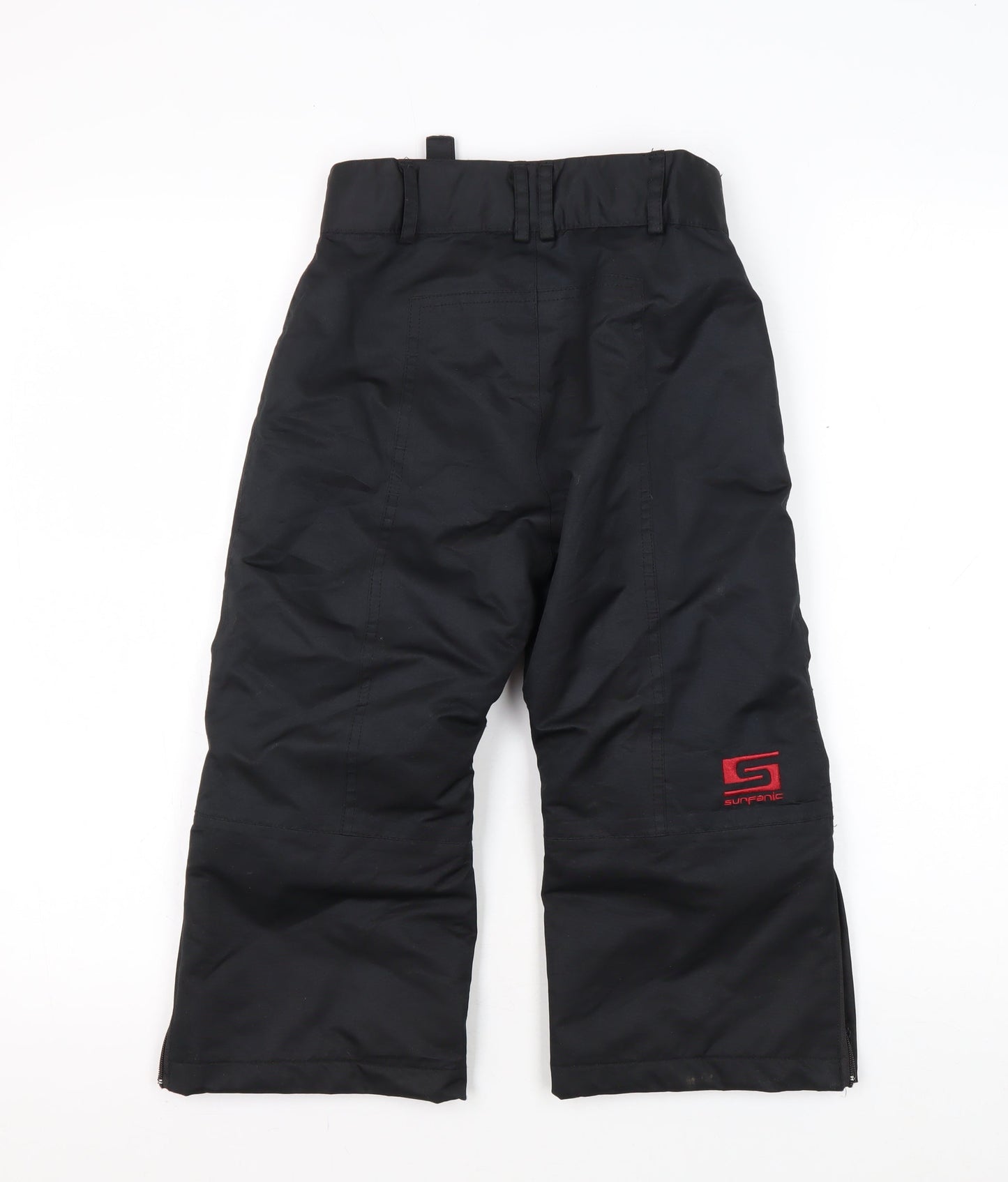 Surfanic Girls Black Snow Pants 2-3 Years Skiing Trousers