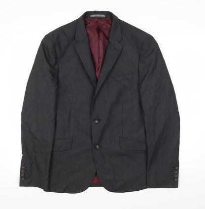 Mens UK Size 38 Marks and Spencer Regular Grey Suit Jacket